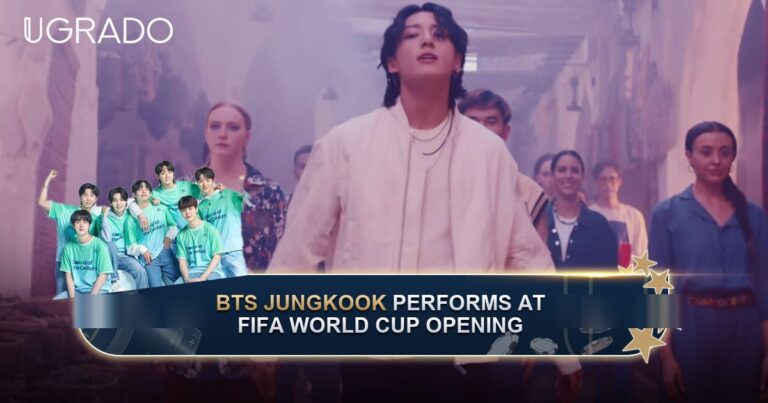 BTS Jungkook Performs “Dreamers” at the FIFA World Cup Opening Ceremony