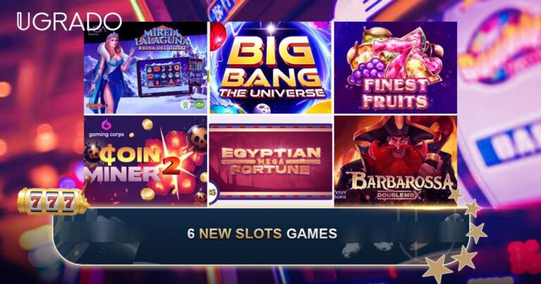 6 New Slots Games Release: Features, RTP and Max Win