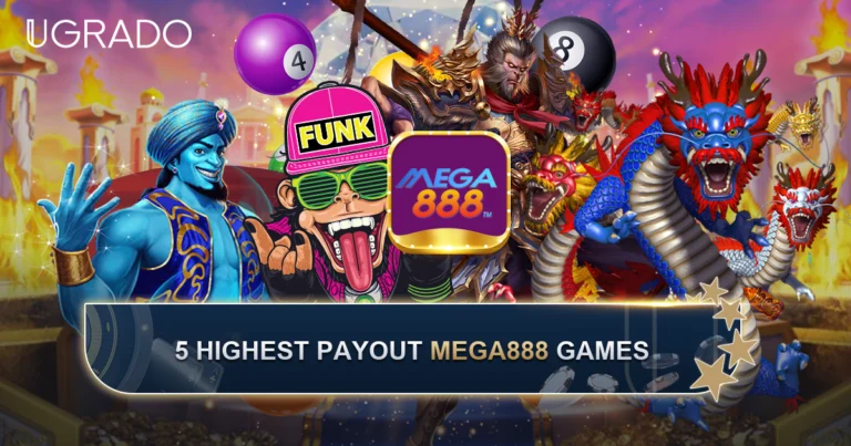 Mega888 Slot Games: 5 Fortune, Aladdin Wishes and More