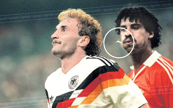football spitting
