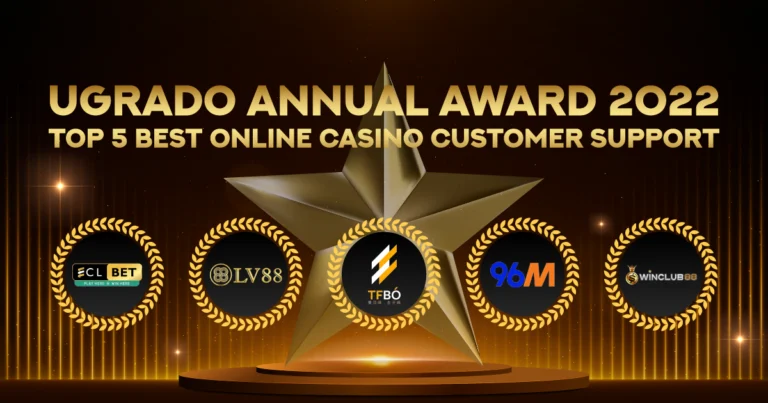 Nominees for Best Online Casino Customer Support (Malaysia) | Ugrado Annual Award 2022