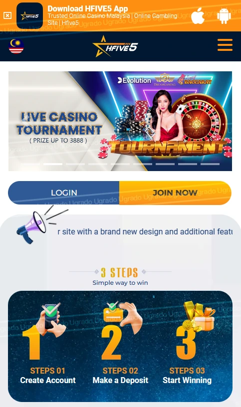 hfive5 casino