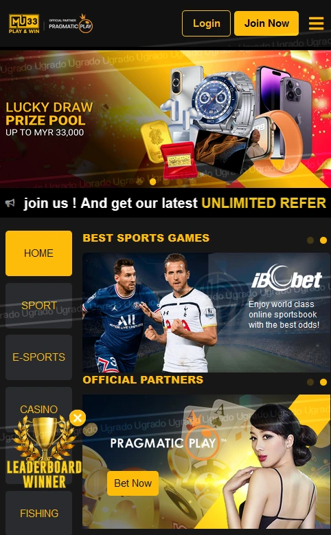 MU33 online casino Malaysia