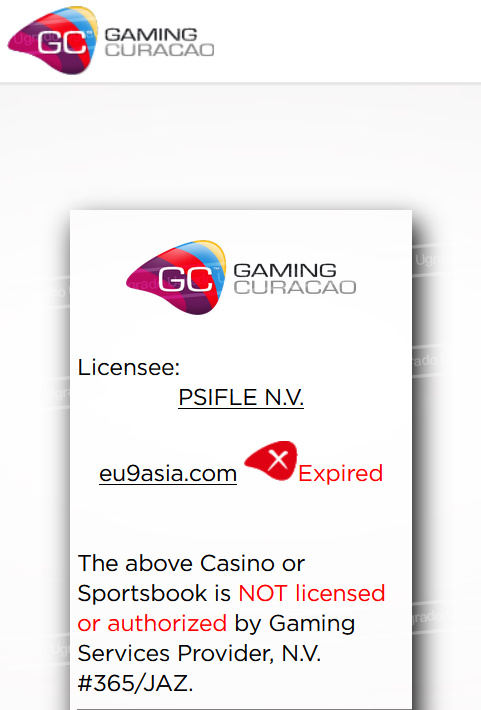 eu9 licensee