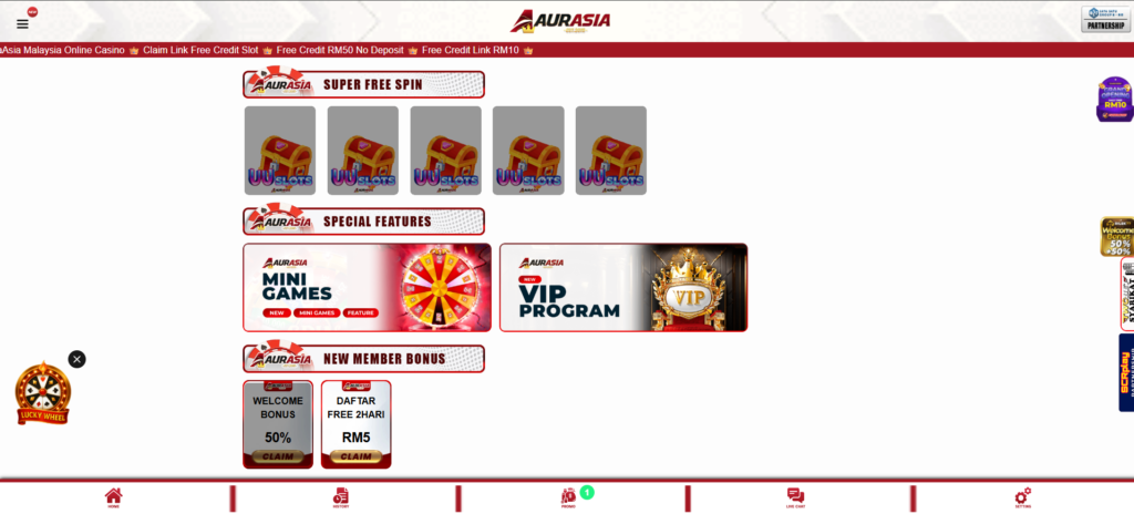 auraasia bonuses and promotions