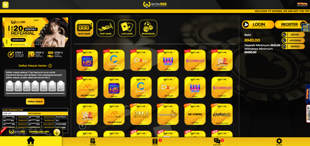 won555 online casino