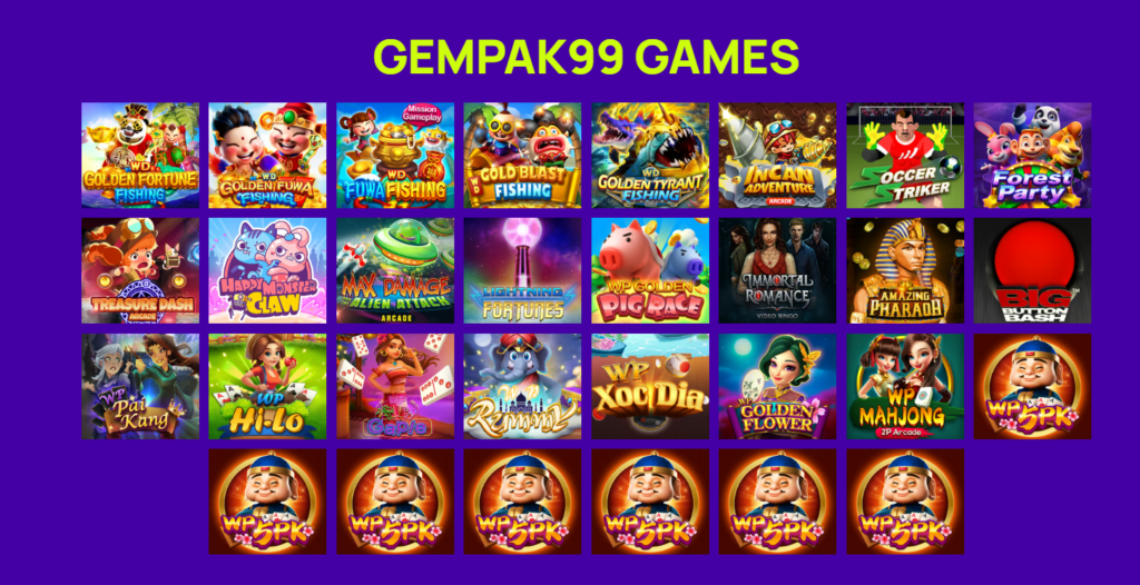 gempak99 casino games