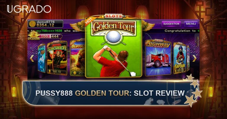 Pussy888 Golden Tour Slot Review: Pay Lines and Bonus Game
