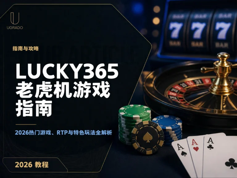 2026 年马来西亚 Lucky365 老虎机指南:热门游戏、特色功能与玩法