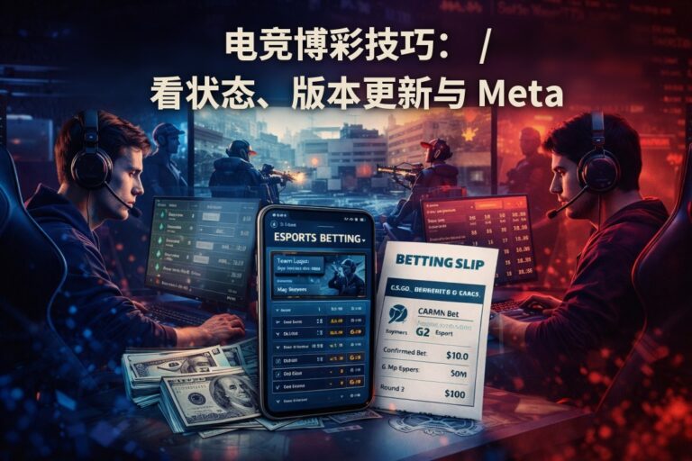 电竞博彩技巧：谨慎的玩家如何看状态、版本更新和 Meta
