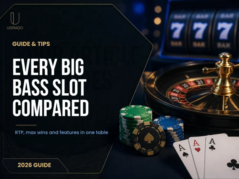 All Big Bass Slots Compared: Bonanza, Splash 1000, Hold and Spinner and More