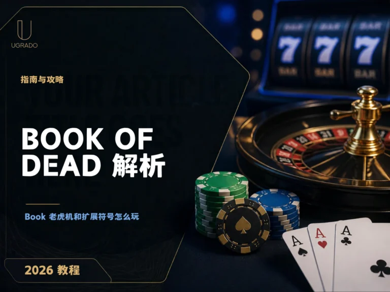 Book of Dead 解析:Book 老虎机和扩展符号怎么玩