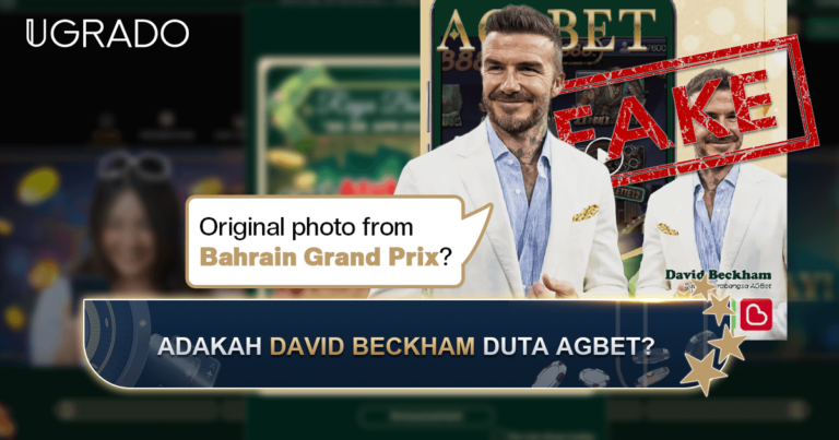 Adakah David Beckham Duta Kasino AGBet? Foto Diedit dan Hantaran Palsu