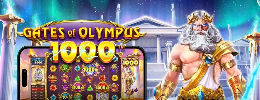 Gates of Olympus 1000 launch artwork by Pragmatic Play