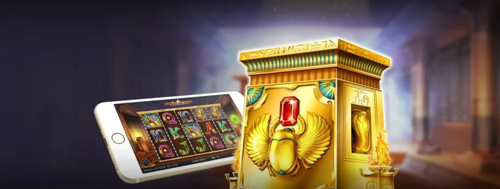 Legacy of Dead artwork with the game on mobile