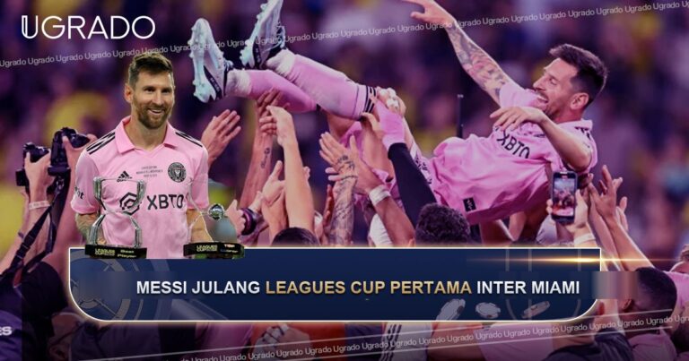 Lionel Messi Julang Trofi Pertama Inter Miami di Leagues Cup
