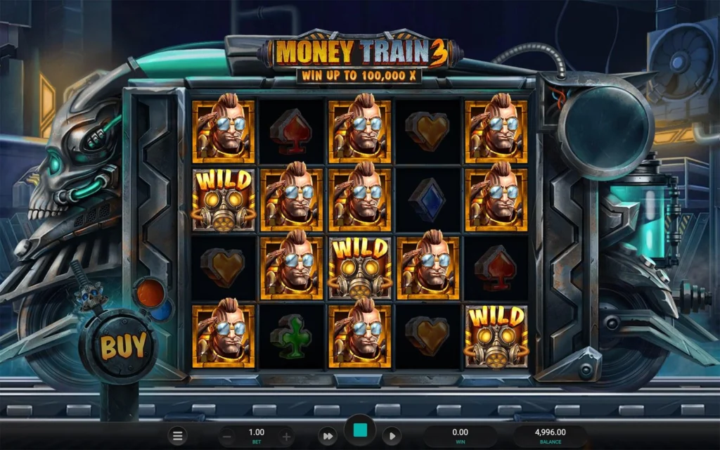 Money Train 3 base game by Relax Gaming