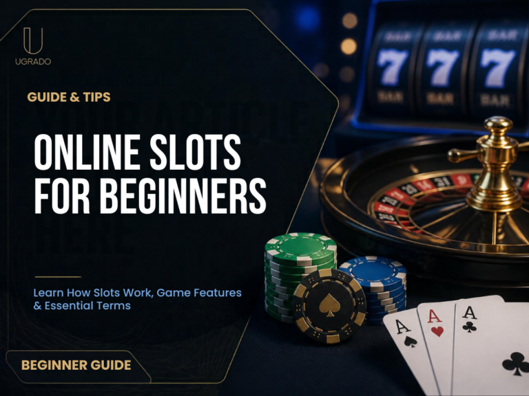 Online Slots for Beginners: How Slot Games Work & Basic Terms Explained