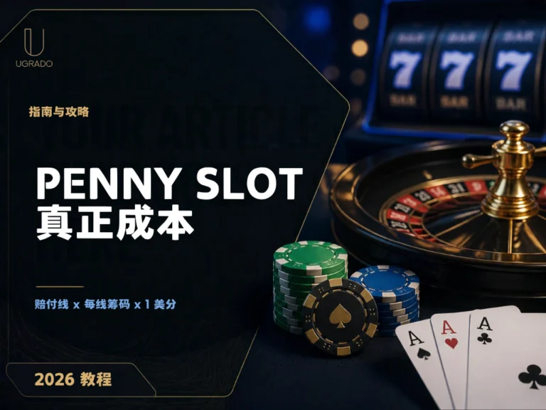 Penny Slot 是什么?1 美分老虎机每转到底要花多少钱?
