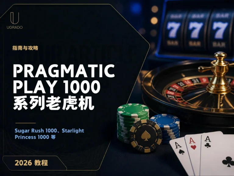 Pragmatic Play 1000 系列老虎机解说:Sugar Rush 1000 与 Starlight Princess 1000