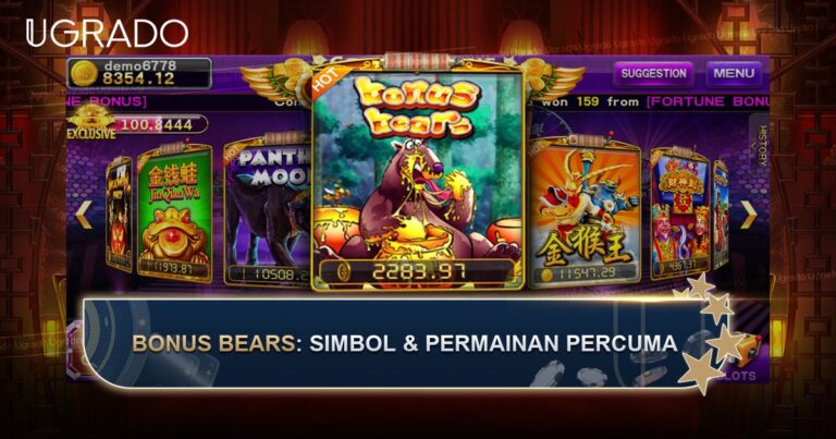 Ulasan Pussy888 Bonus Bears: Simbol, Permainan Percuma dan Permainan Bonus
