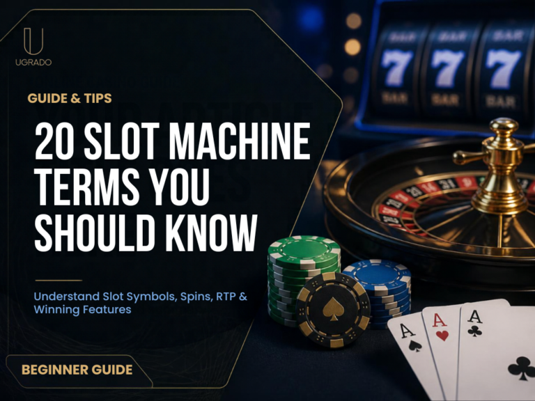 Slot Machine Spin Terms: 20 Terms Every Beginner Should Know