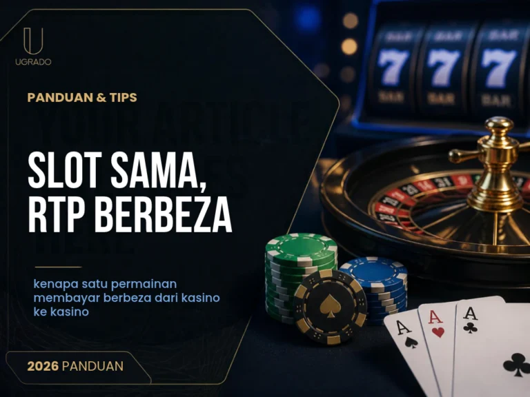 Versi RTP Slot: Kenapa Permainan yang Sama Ada RTP Berbeza