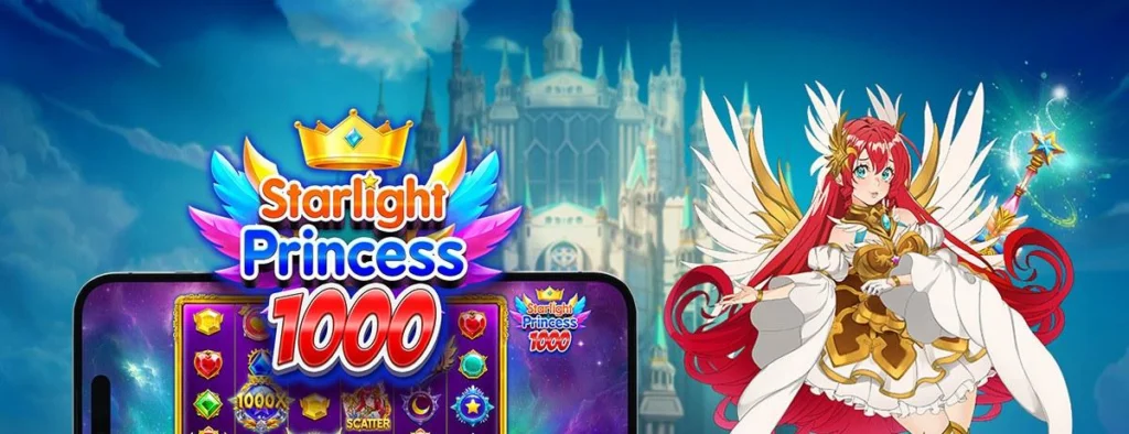 Starlight Princess 1000 artwork with a 1,000x multiplier