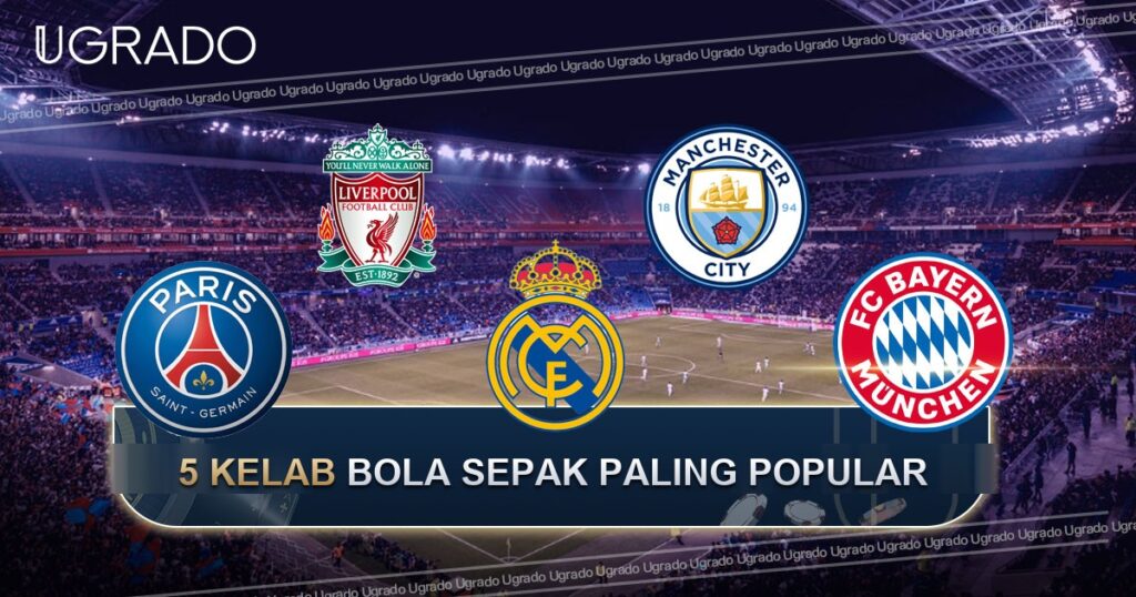 5 Kelab Bola Sepak Paling Popular di Dunia