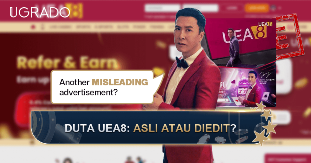 Duta Jenama UEA8 Donnie Yen: Dakwaan Belum Disahkan dan Video Diedit