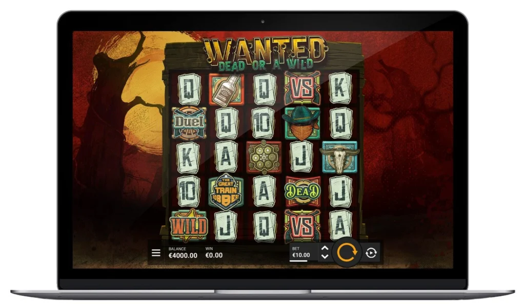 Wanted Dead or a Wild slot by Hacksaw Gaming