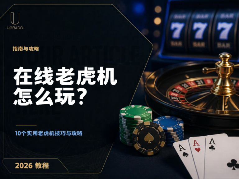 在线老虎机怎么玩?10个实用老虎机技巧与攻略